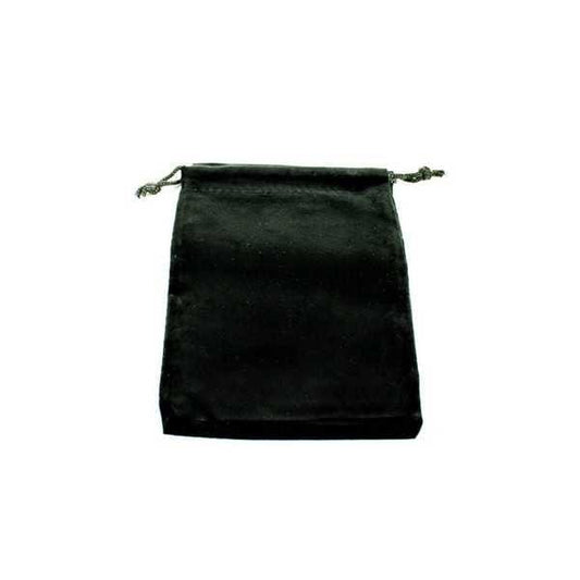 Small Suede Dice Bags Black (Pack of 25) 601982000608