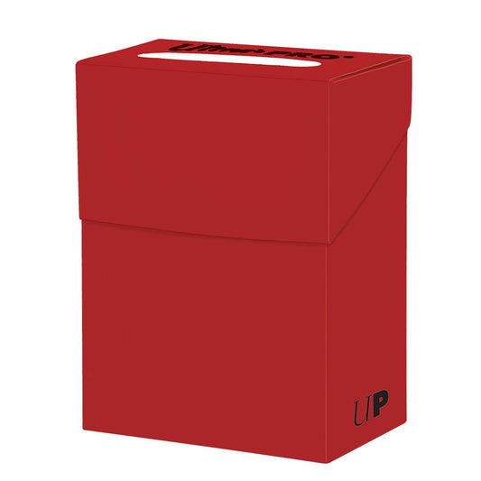 Solid Red Deck Box 74427852986
