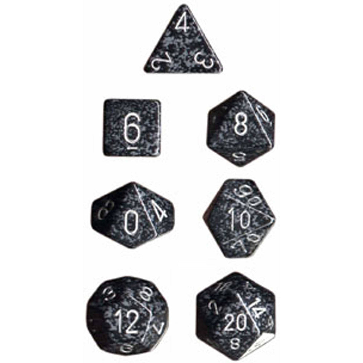 Speckled Poly 7 Set: Ninja 601982021078