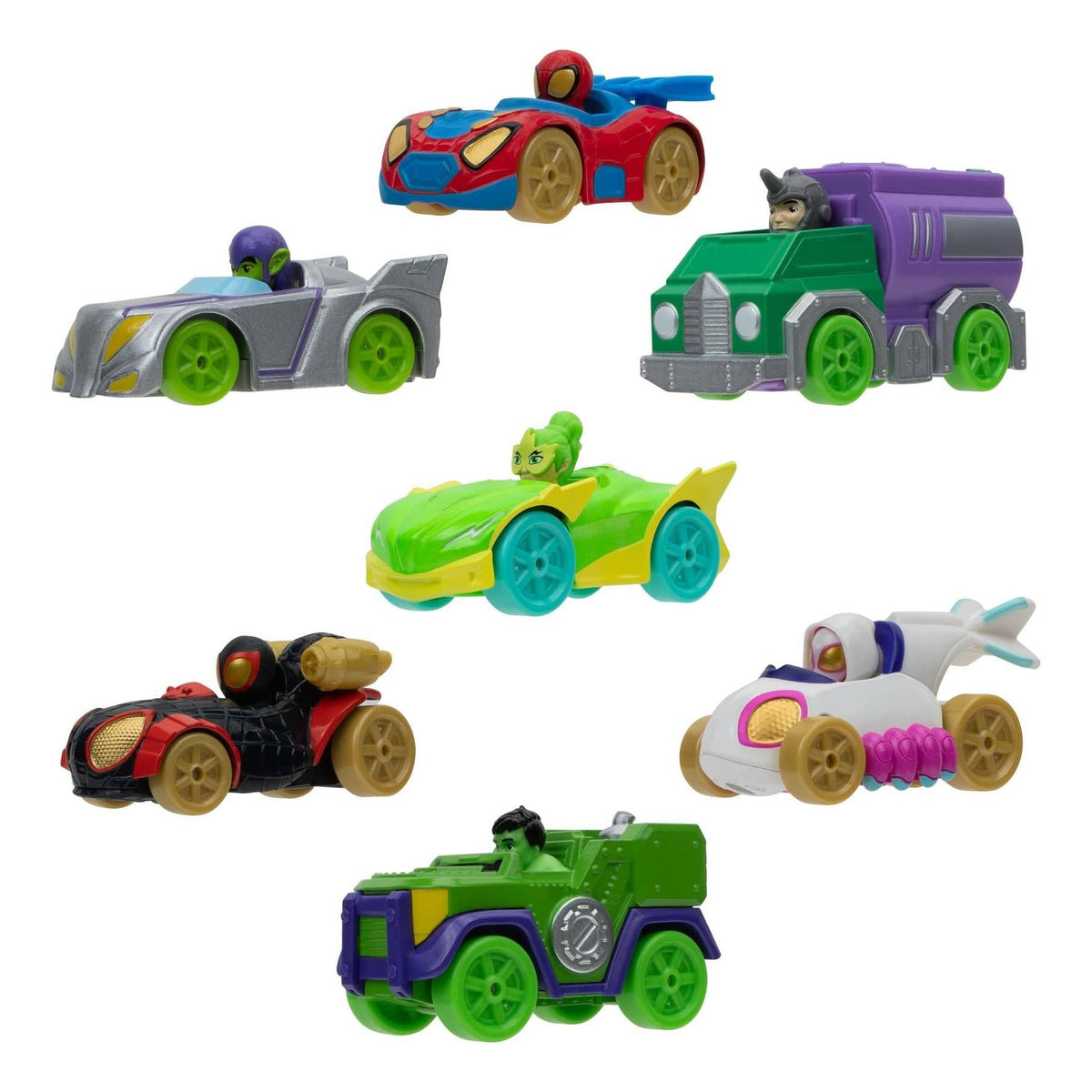 * Spidey - Amazing Metals Diecast Vehicle Multipk