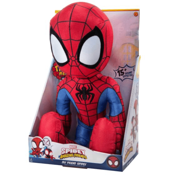 Spidey & His Amazing Friends: 16" Spidey Plush 191726398493