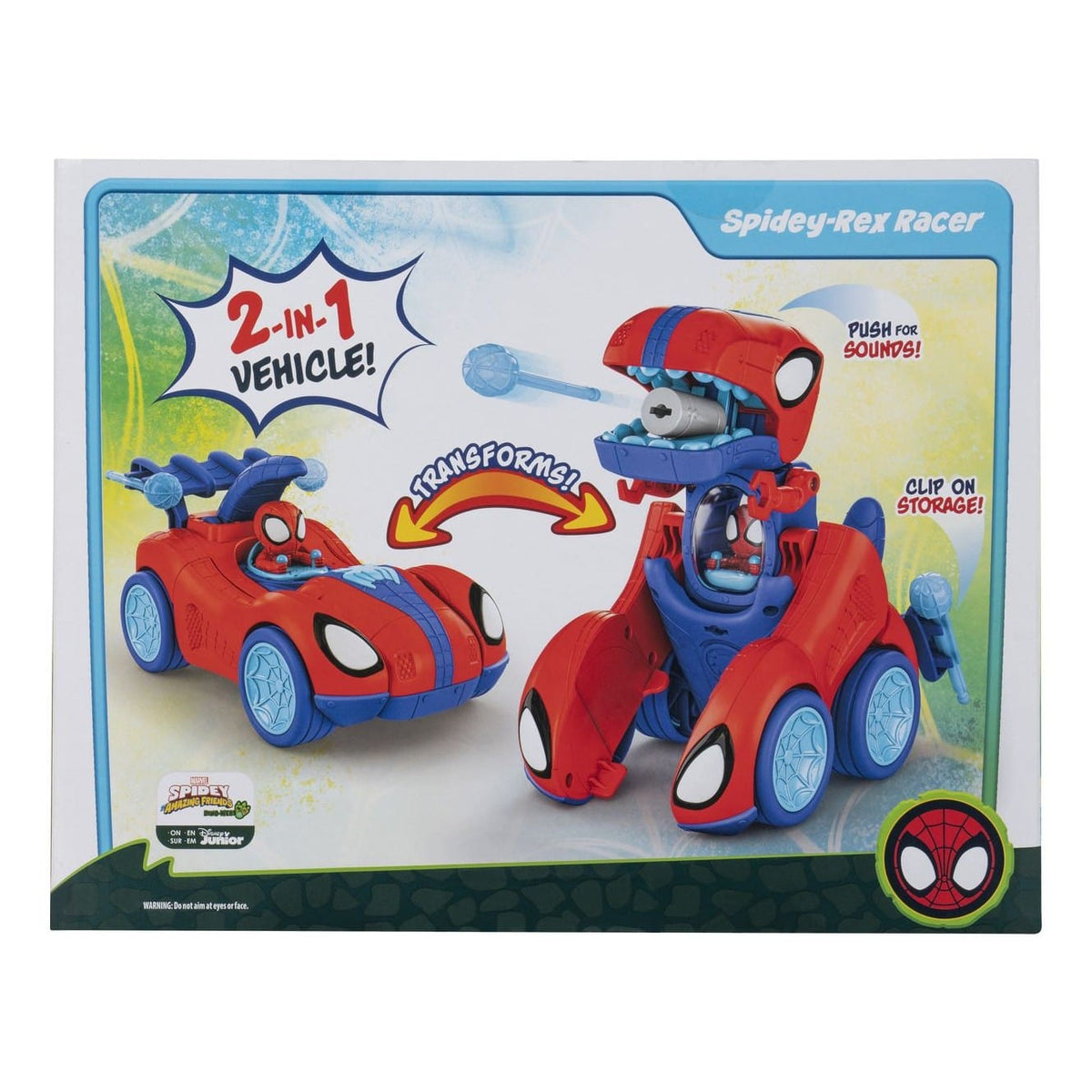Spidey - Spidey-Rex Racer Feature Vehicle 191726763307