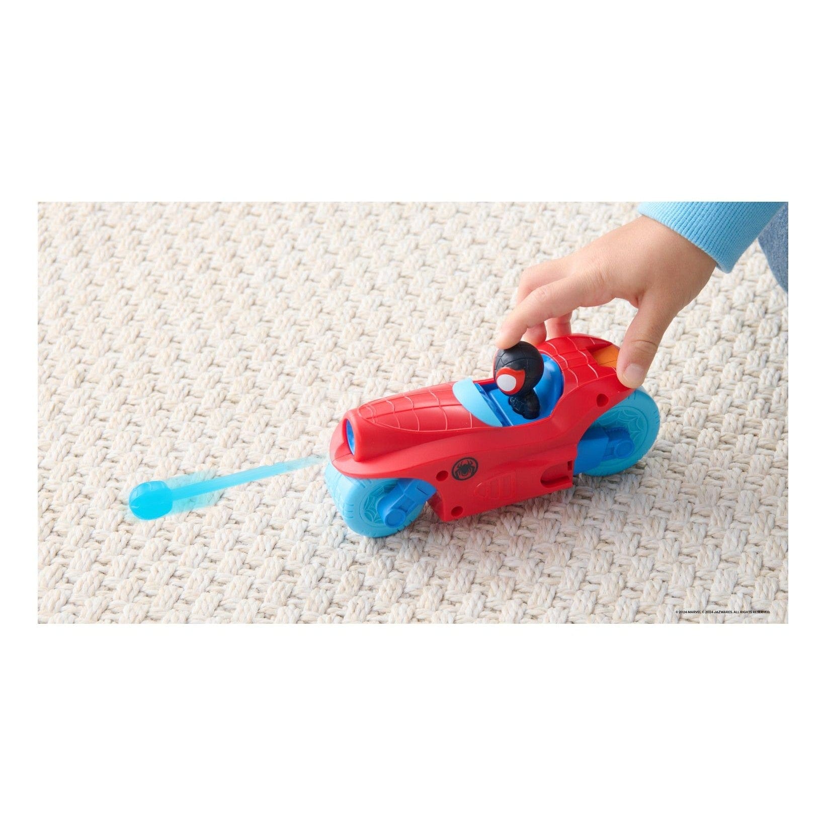 Spidey - Split Racer Deluxe Feature Vehicle 191726723653