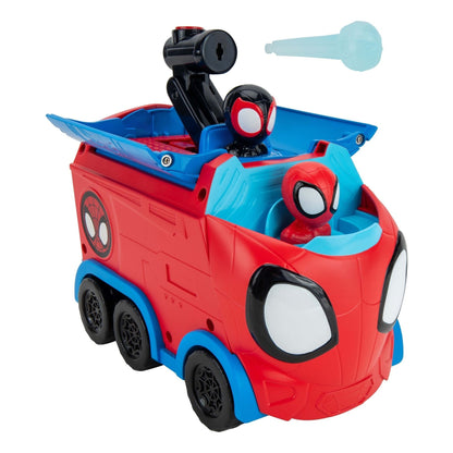 Spidey - Web Spinning Hauler Dlx Feat Vehicle 191726429012
