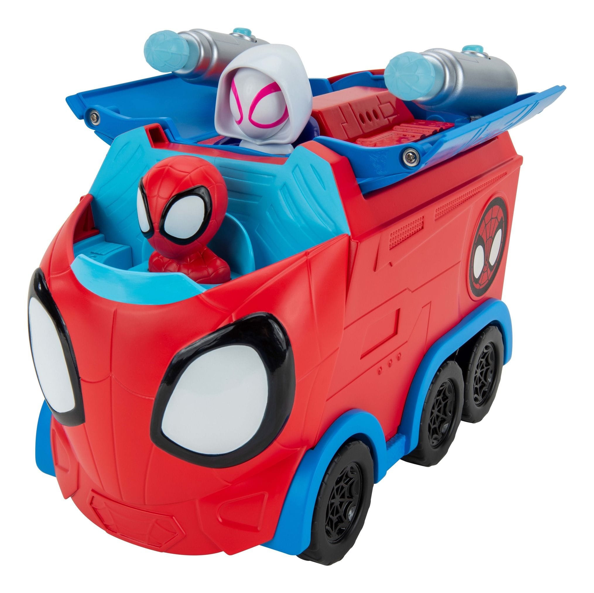 Spidey - Web Spinning Hauler Dlx Feat Vehicle 191726429012
