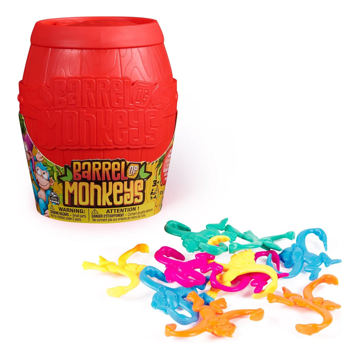 Spin Master – Barrel of Monkeys Classic Game 681147032903