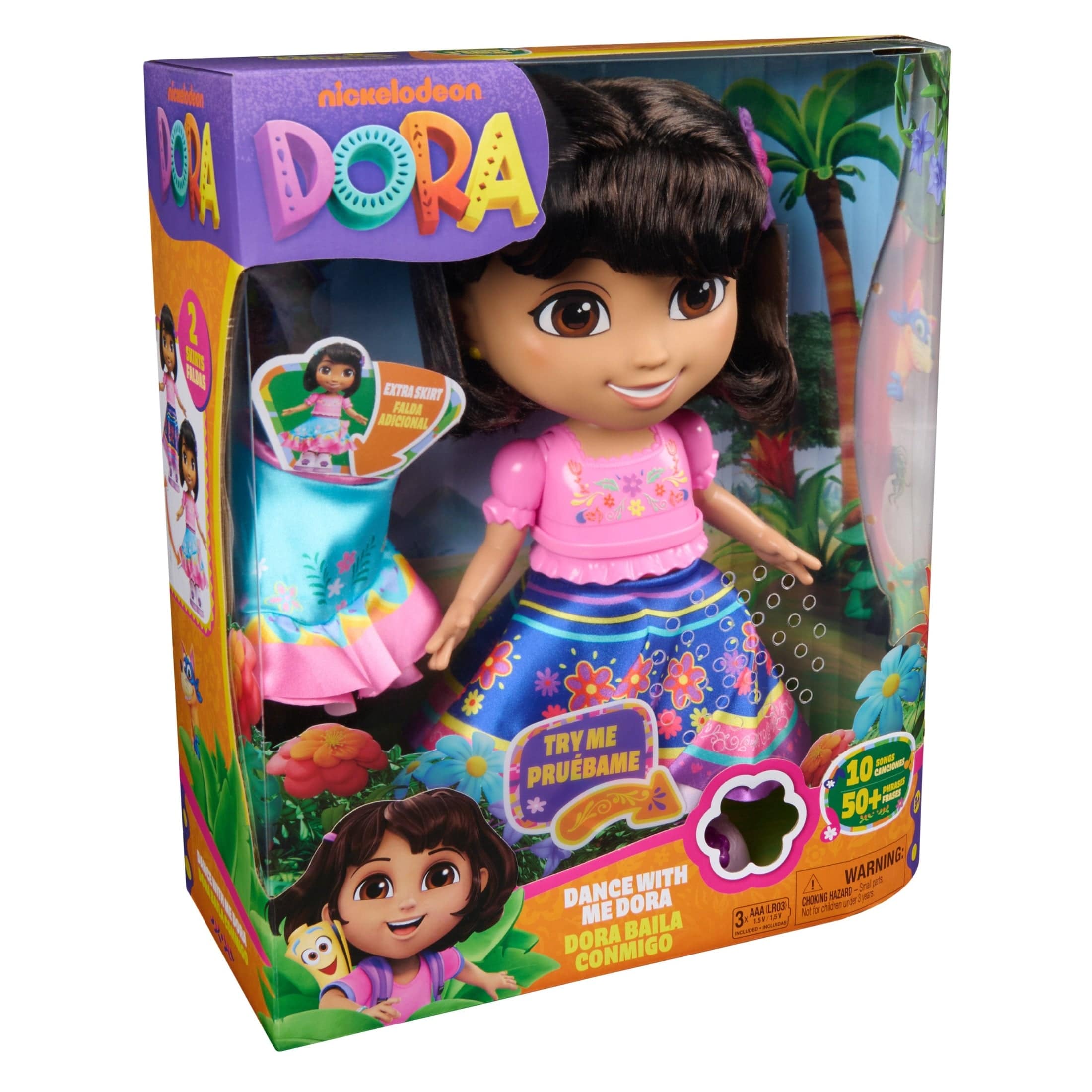 Spin Master Disney Junior – Dancing Dora Doll Plush Toy