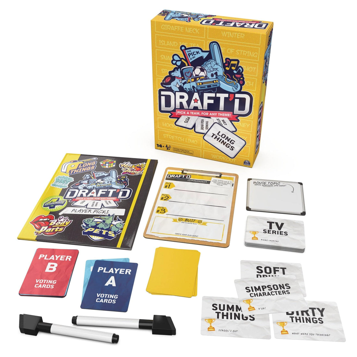 Spin Master Draft'd Creative Writing Kit 681147027251