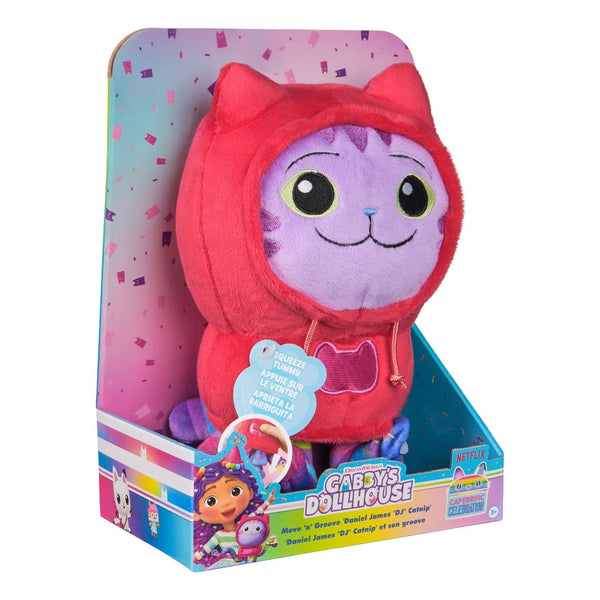 Gabby's Dollhouse Plush DJ Catnip Toy | Lennie's Toys