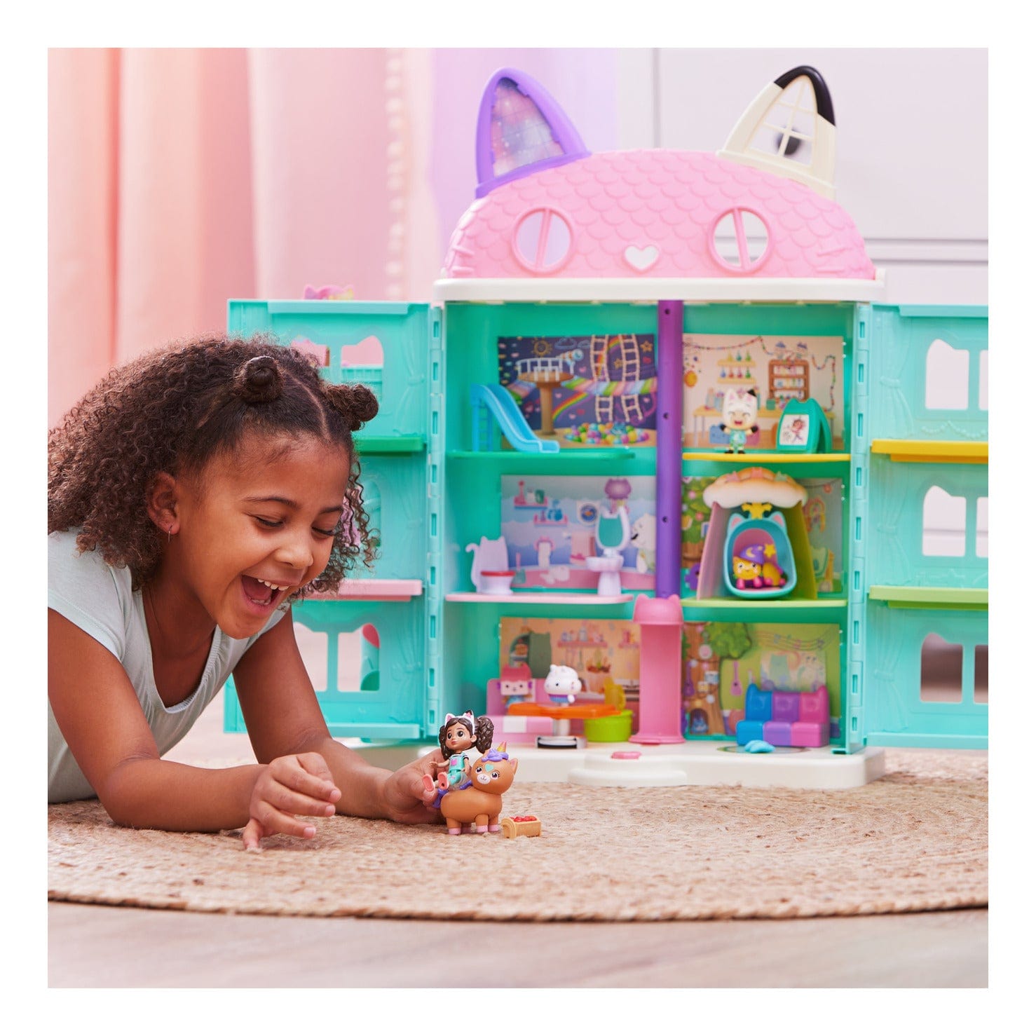 Spin Master Gabby's Dollhouse Gabby Girl and Kico Plush Toy 778988600139