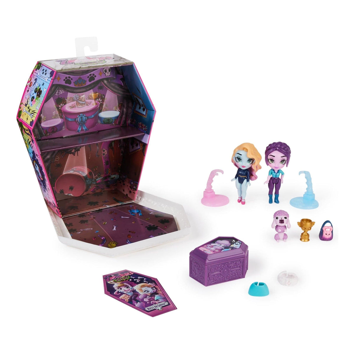 Spin Master Zombaes 2 Pack Doll Set Rest in Show Collectible Dolls 778988432396