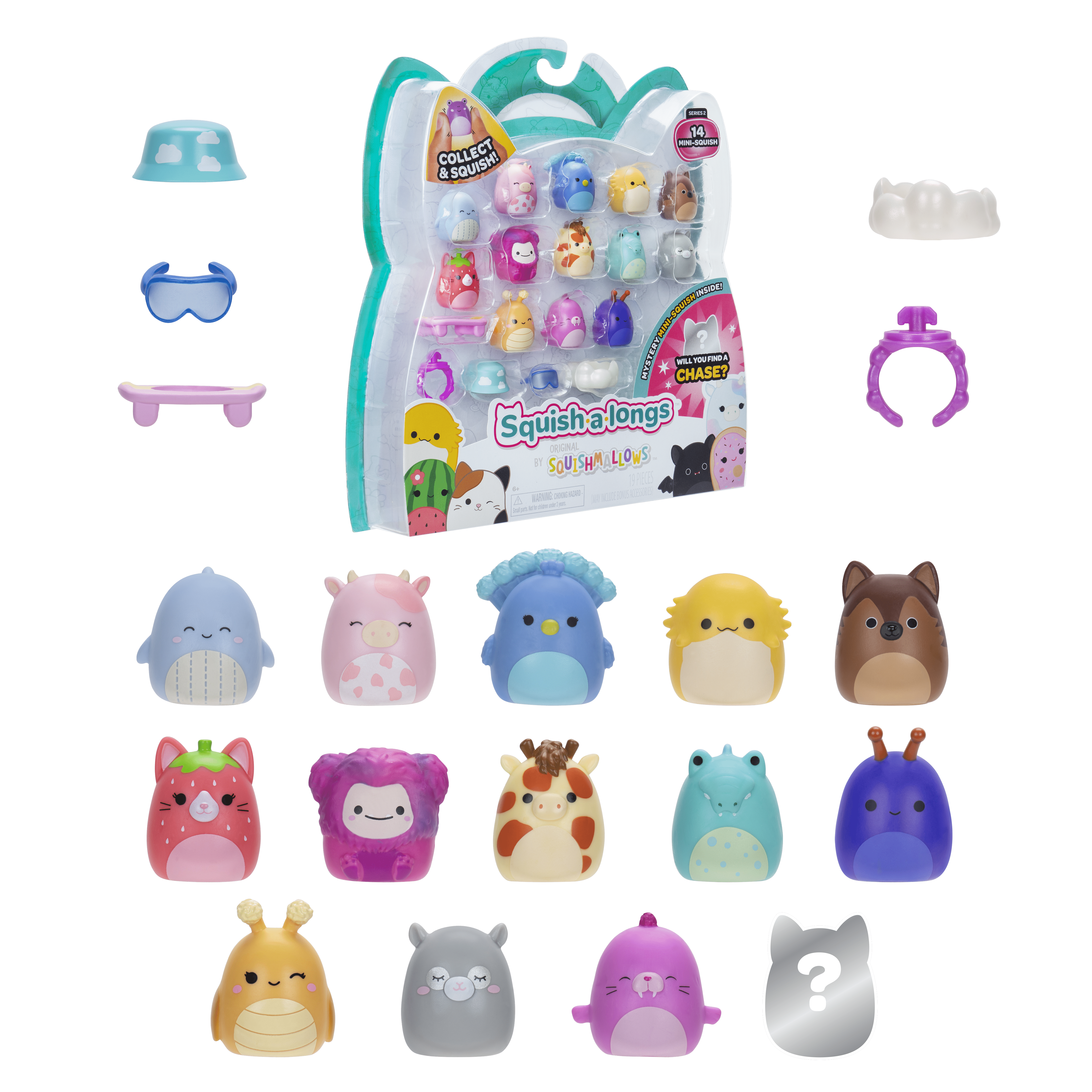 * Squishalongs - 14 Pack (Style 2) W2