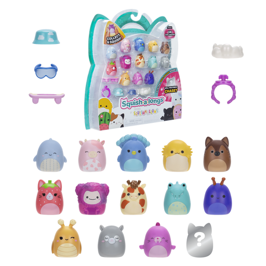 * Squishalongs - 14 Pack (Style 2) W2