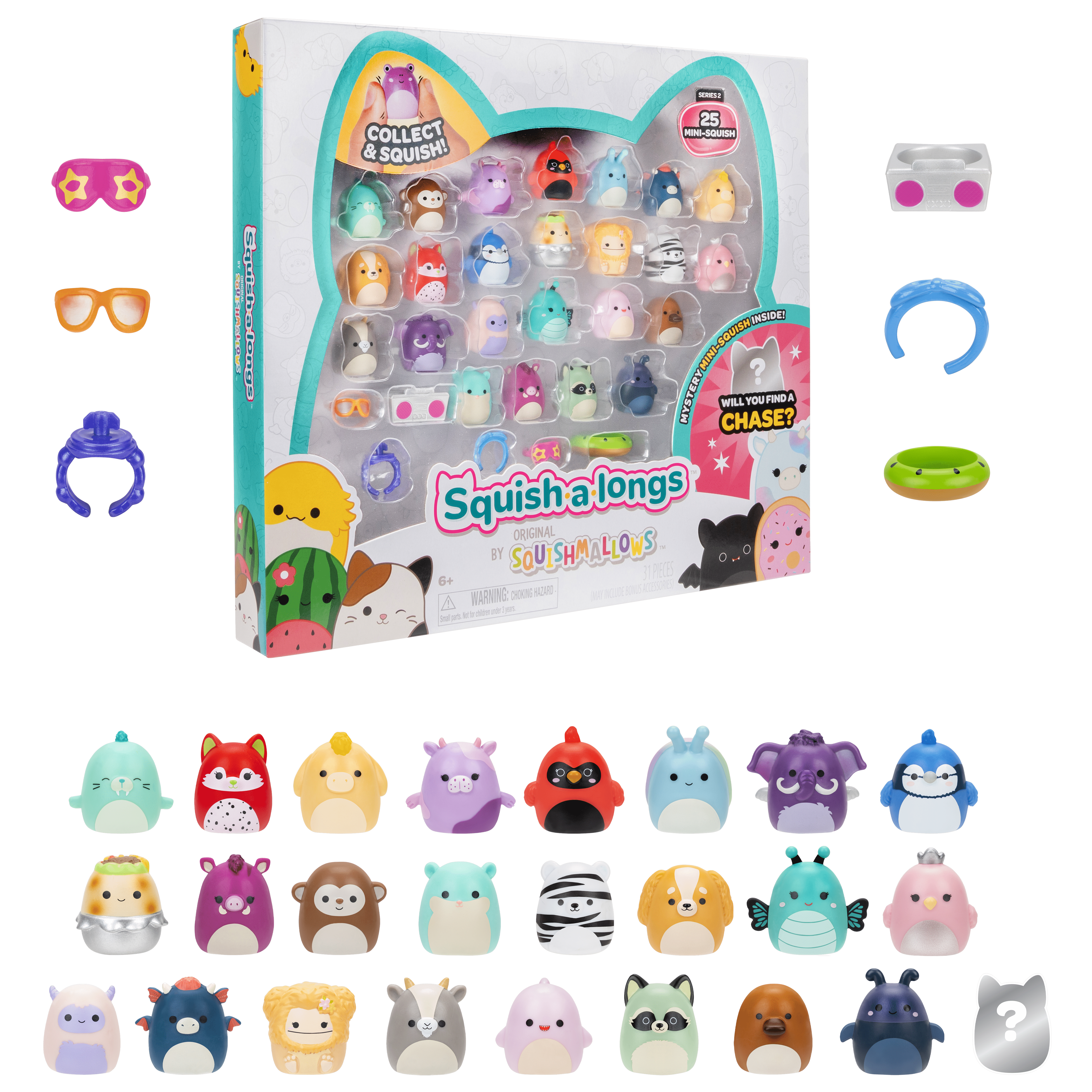 * Squishalongs - 25 Pack (Style 1) W2