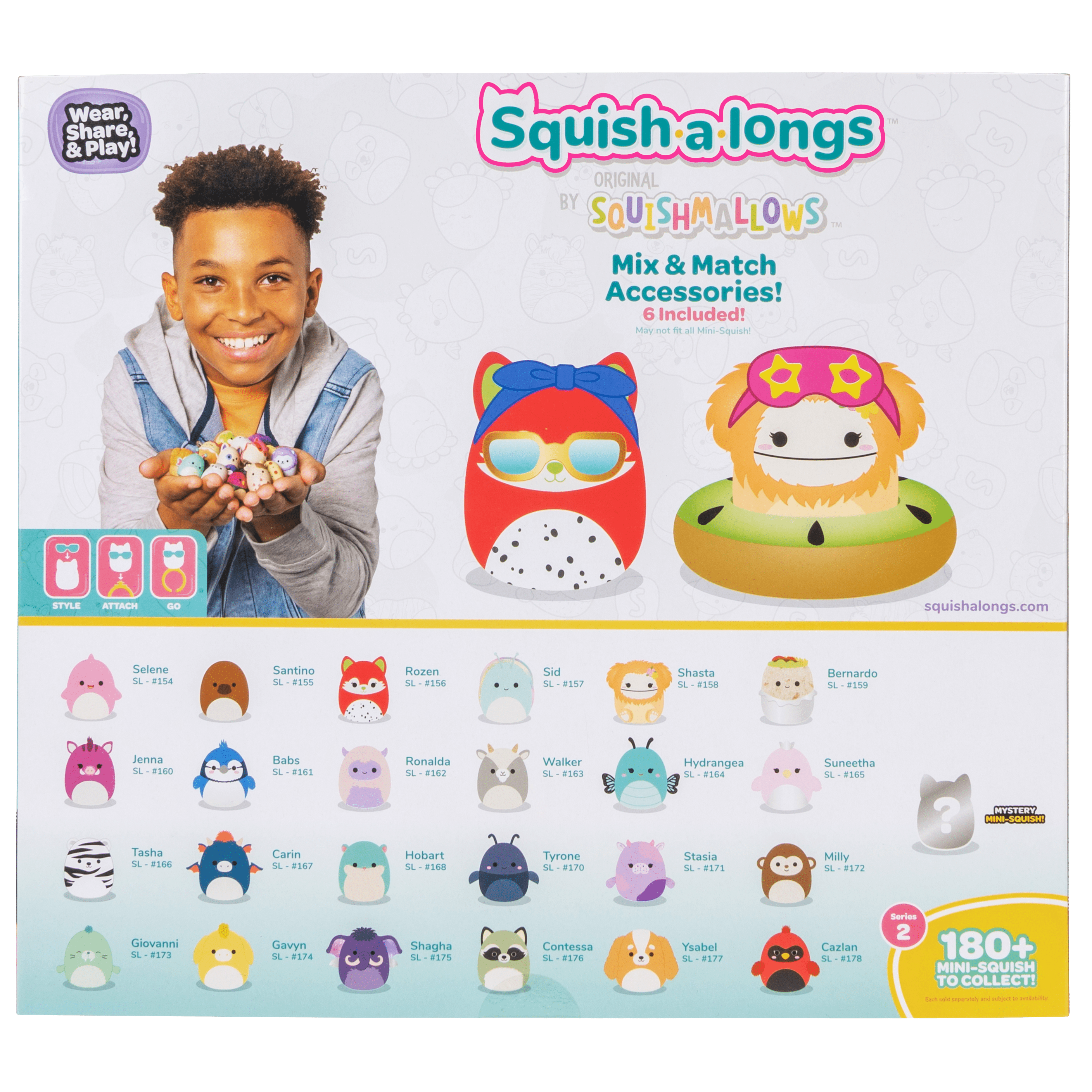 * Squishalongs - 25 Pack (Style 1) W2