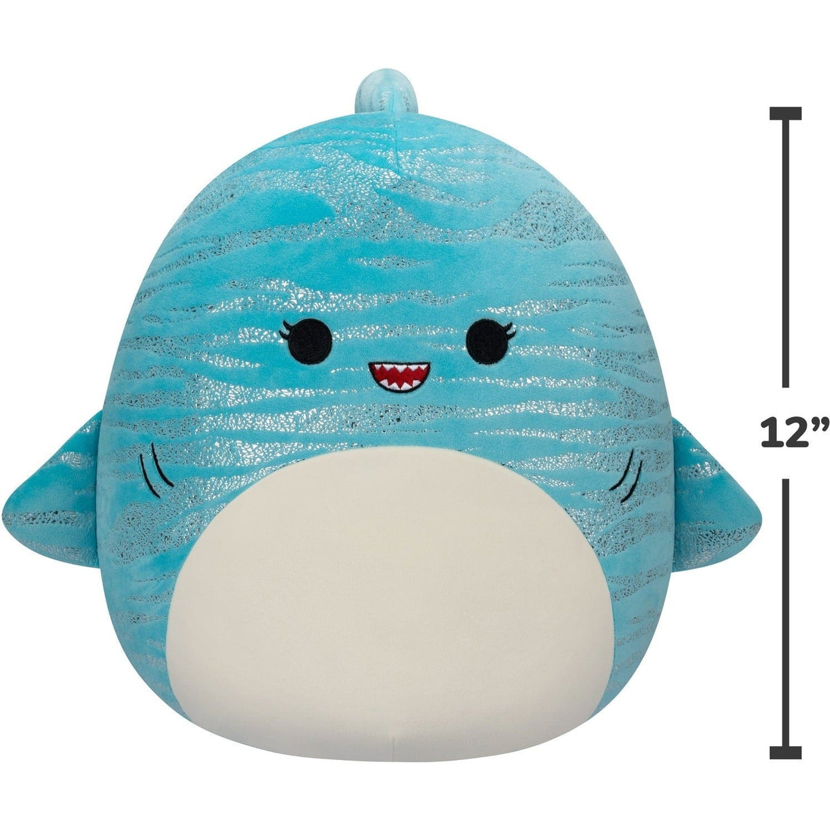 Squishmallows 12 Inch Lamar the Blue Whale Shark 196566164062