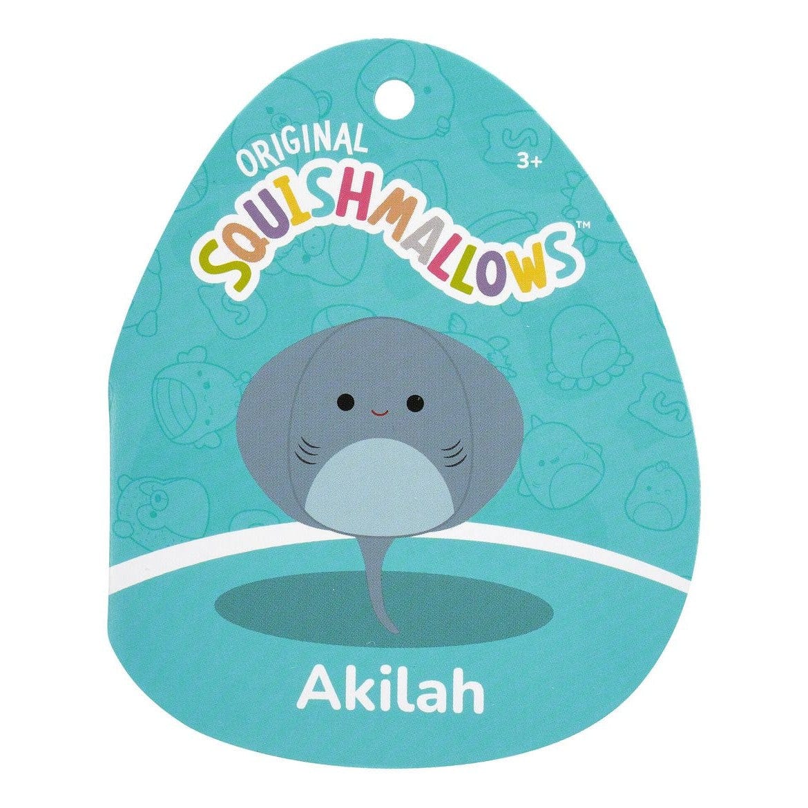 Squishmallows - 12in Akilah the Blue Stingray 196566453159