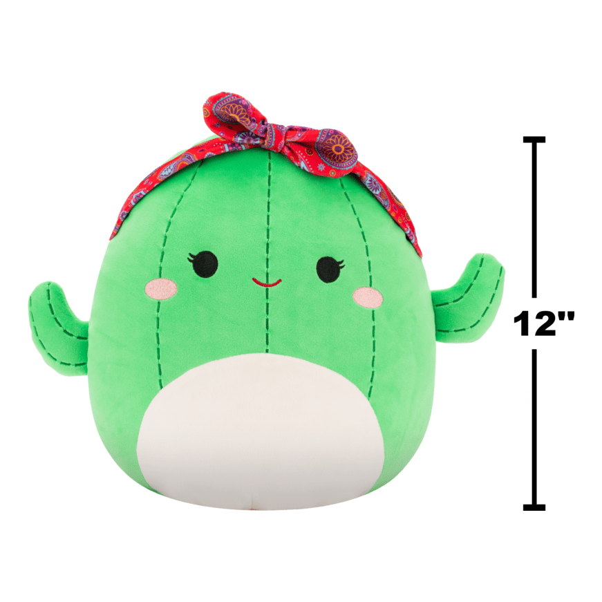 squishmallow succulents 12 Inch Maritza the Green Cactus Squishmallow