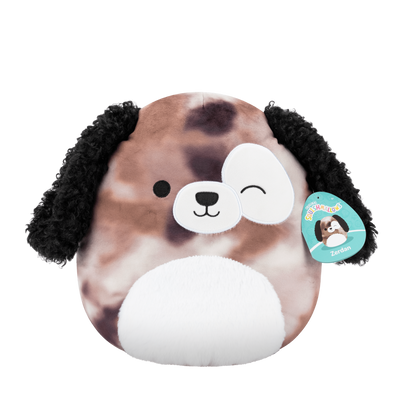 *Squishmallows - 12in Zerdan the Brown Marbled Dog