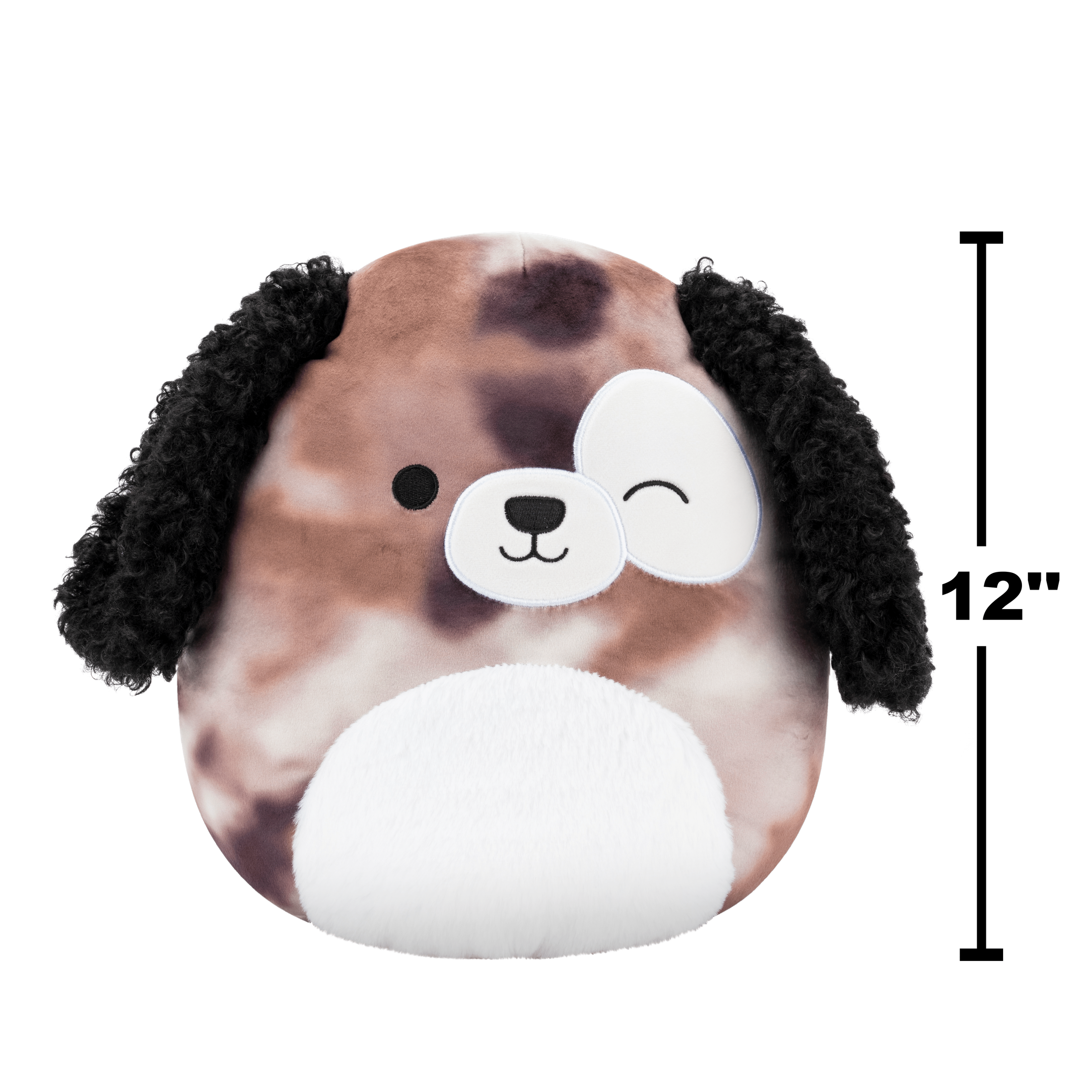 *Squishmallows - 12in Zerdan the Brown Marbled Dog