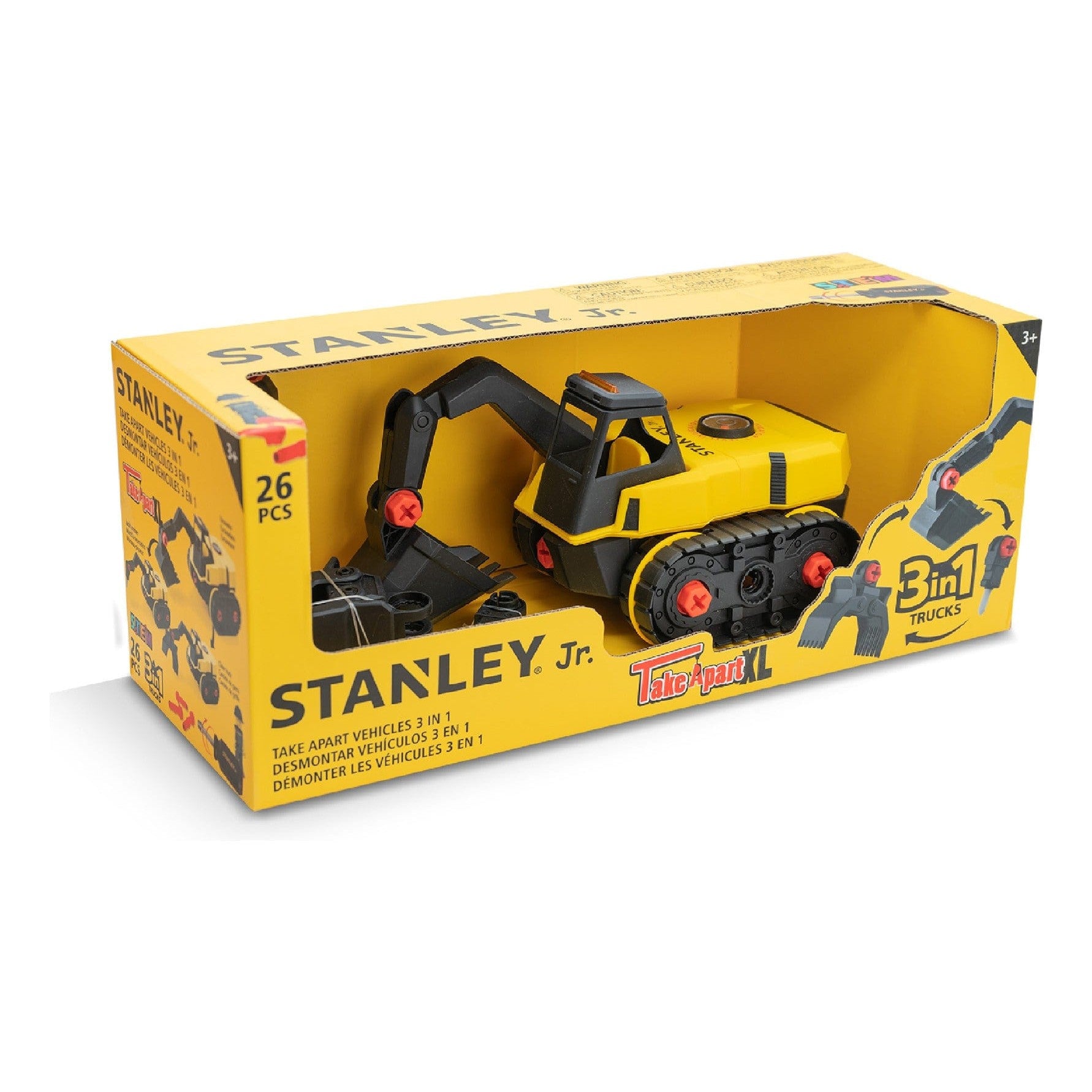 Stanley Jr. 3in1 XL Excavator Jackhammer Claw