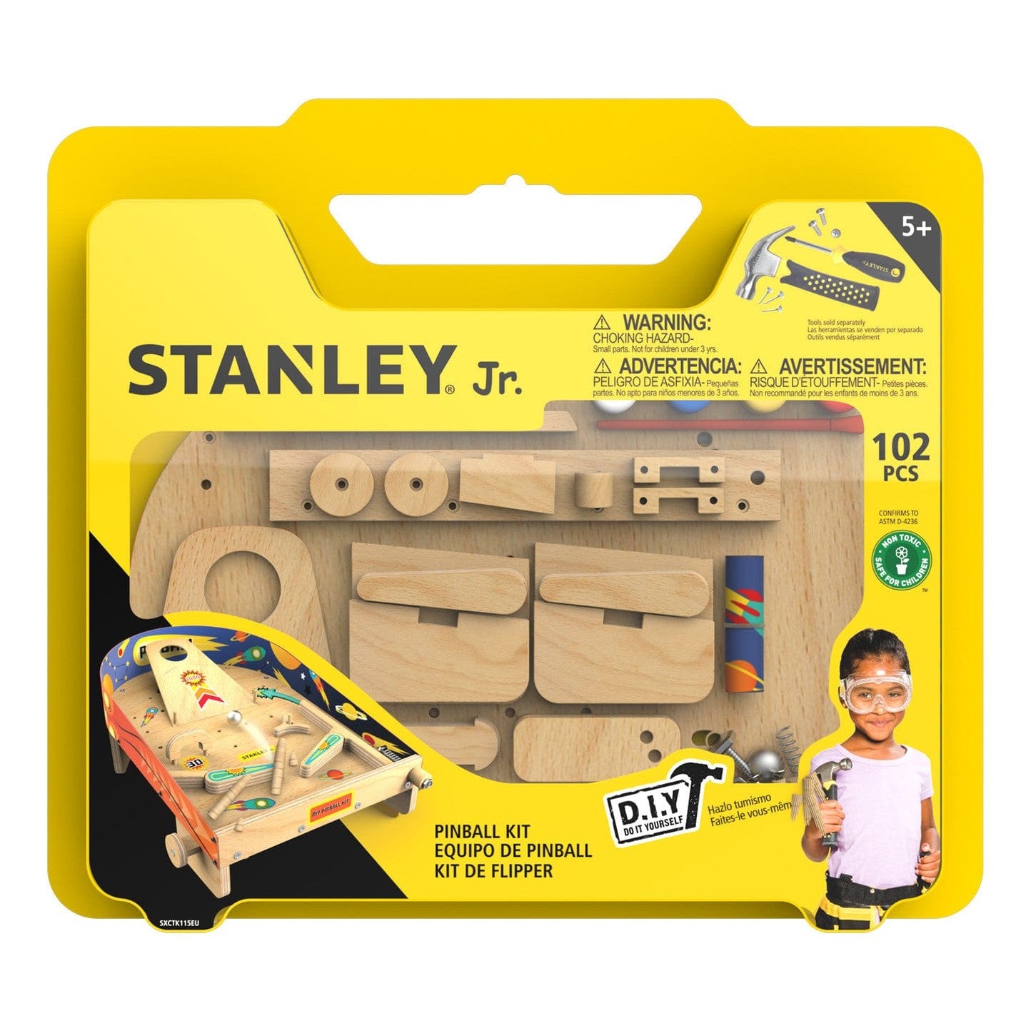 Stanley Jr. Pinball Machine Kit