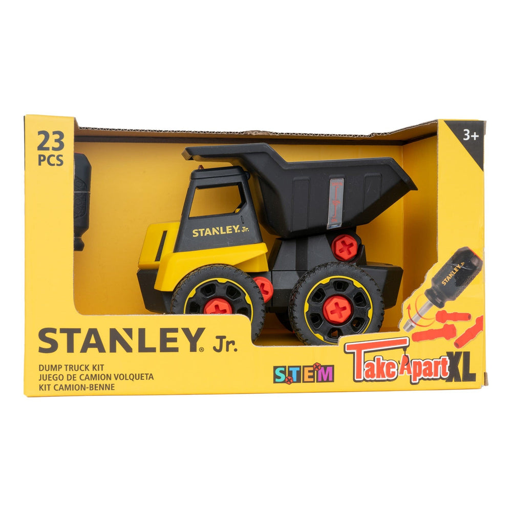 Stanley Jr Take Apart XL Dump Truck Toy Playset | Lennie's Toys