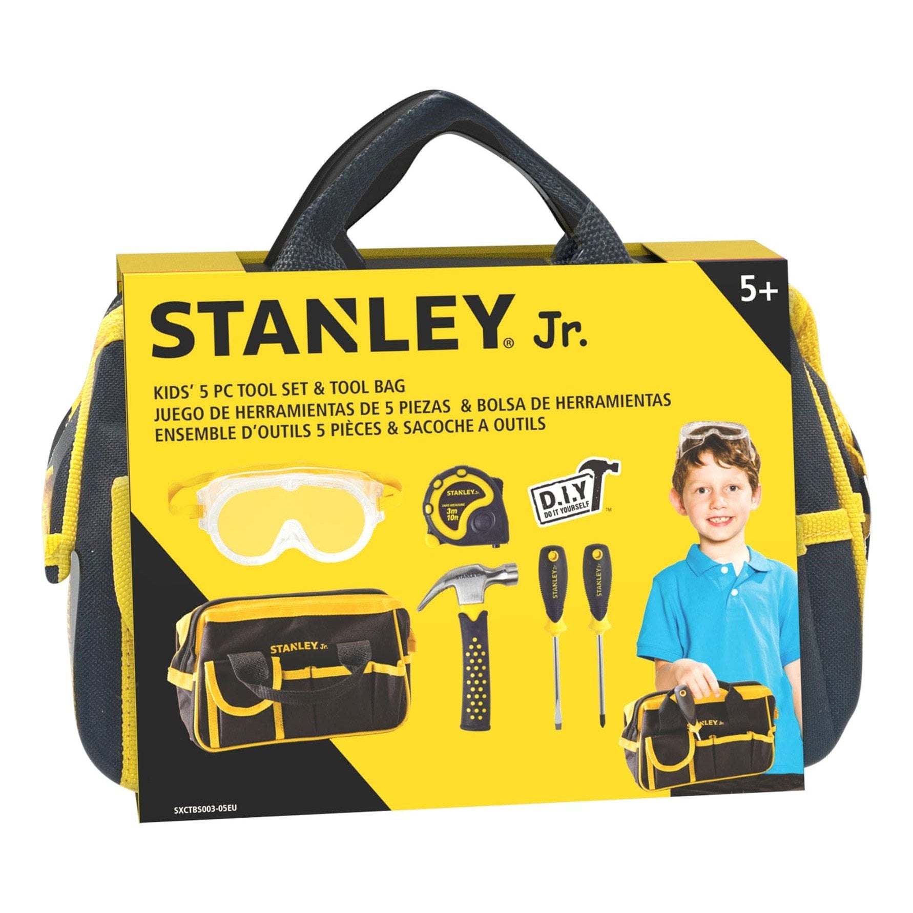Stanley Jr. Toolbag & 5 Piece Toolset