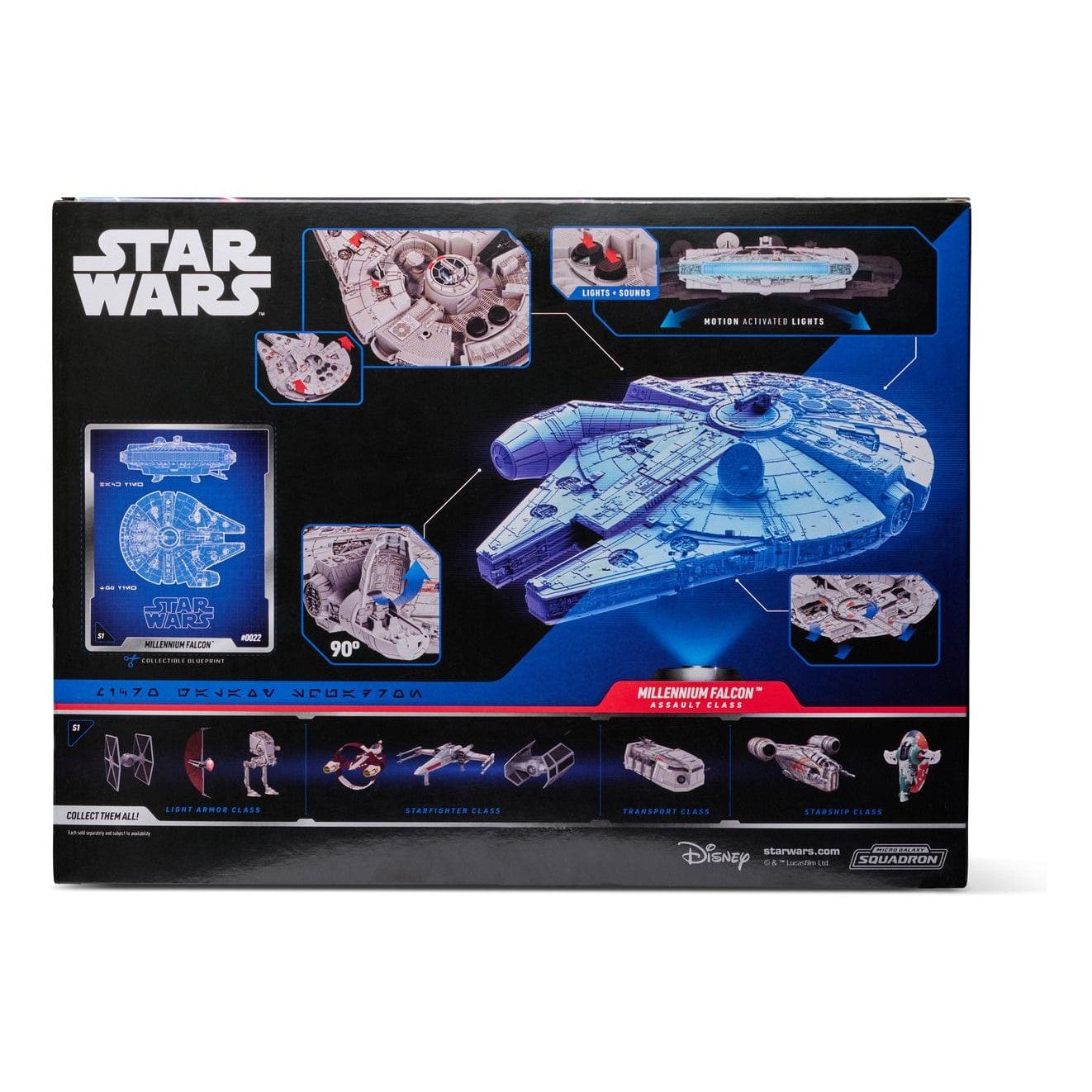 Star Wars - 9in Millennium Falcon 191726753704