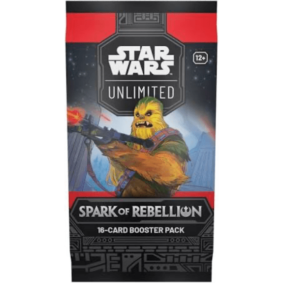 Star Wars: Unlimited Spark of Rebellion Booster Pack (1 Selected at random)