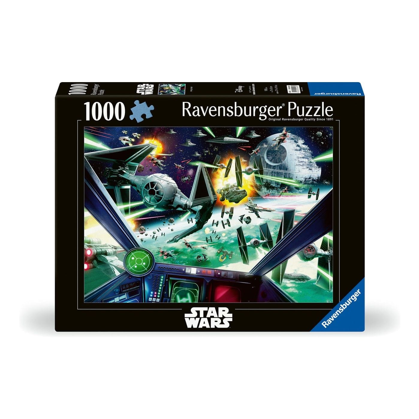 * Star Wars X-Wing Cockpit 1000pc 4005555004035