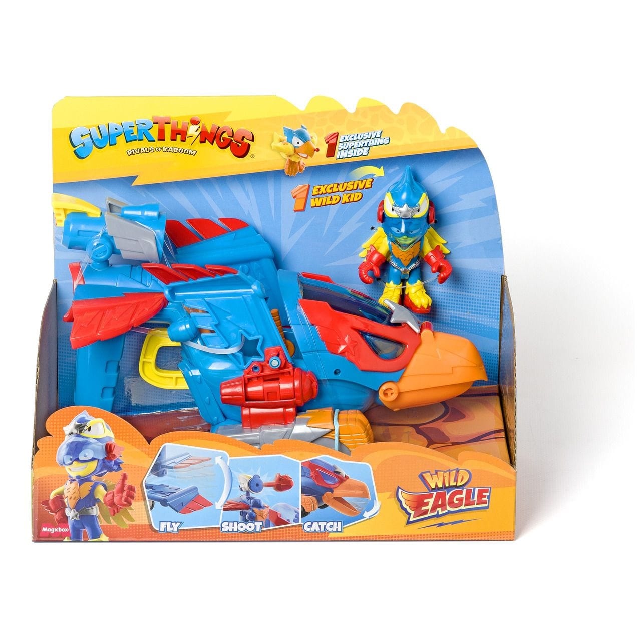 SuperThings - Wild Vehicles Eagle Jet 8431618026397