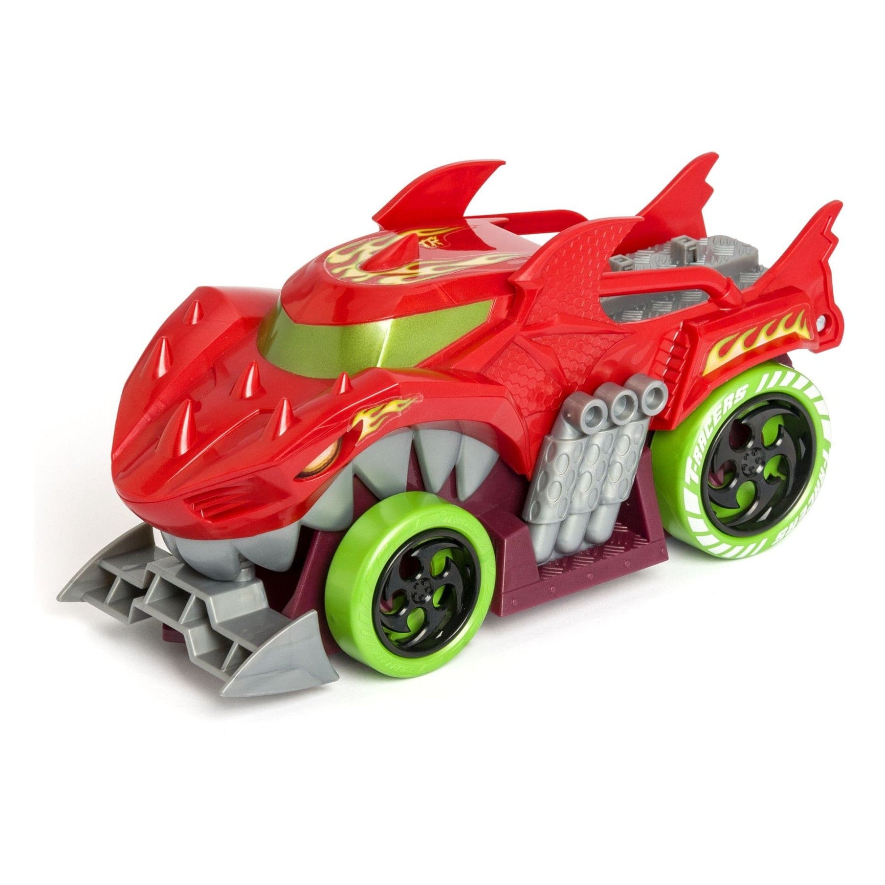 * T-Racers Mix N Race - Shark & Dragon Launcher