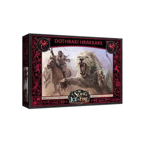 Targaryen Dothraki Hrakkars: A Song of Ice & Fire 889696013262