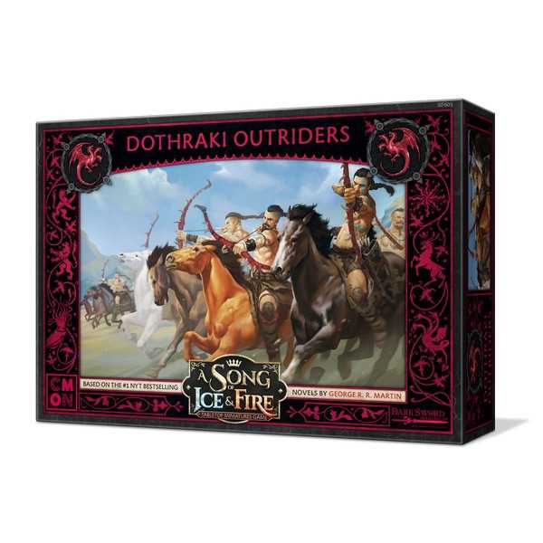 Targaryen Dothraki Outriders: A Song of Ice & Fire 889696008848