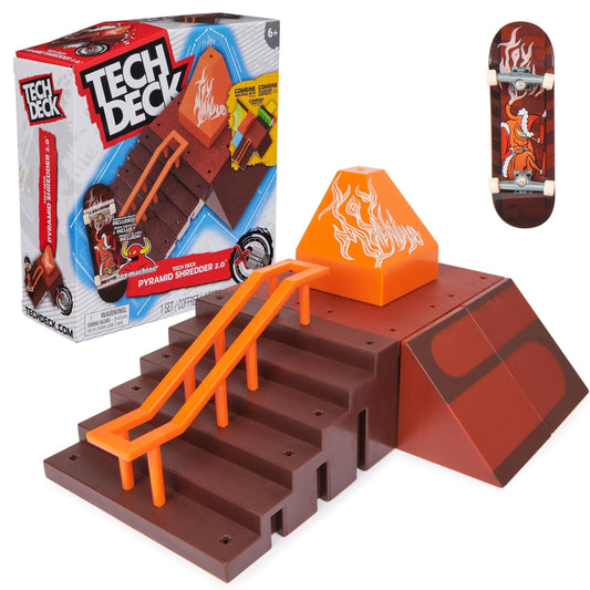 Tech Deck X-Connect Toy Machine Pyramid Shredder Playset 681147022577