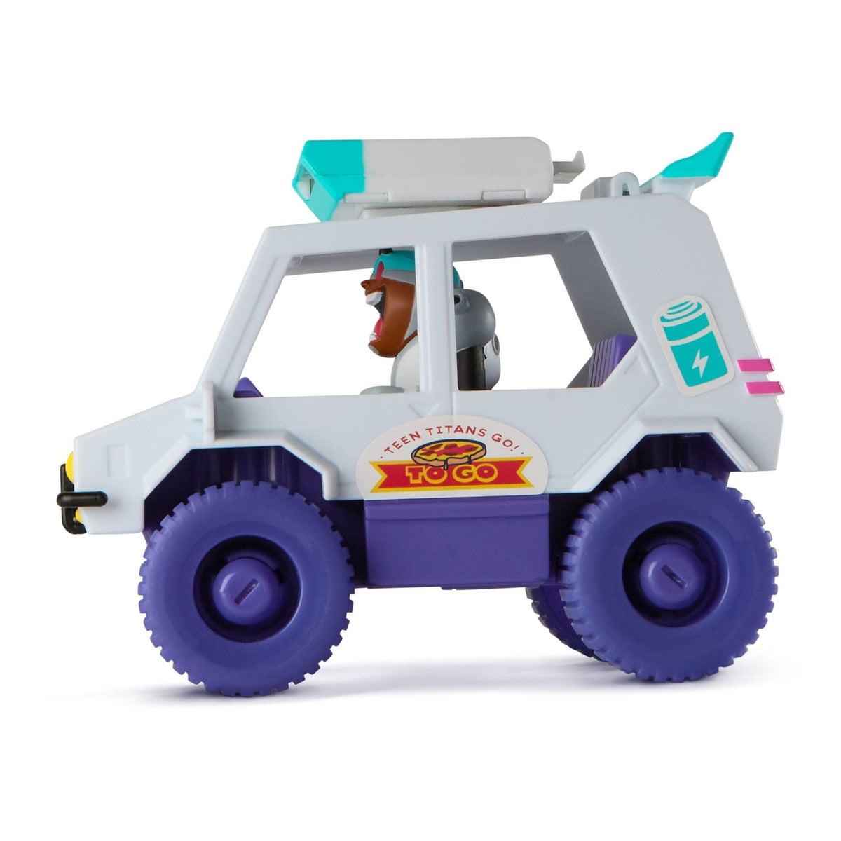 Teen Titans Go TGO VHC T-Car Pizza Launcher 681147024069