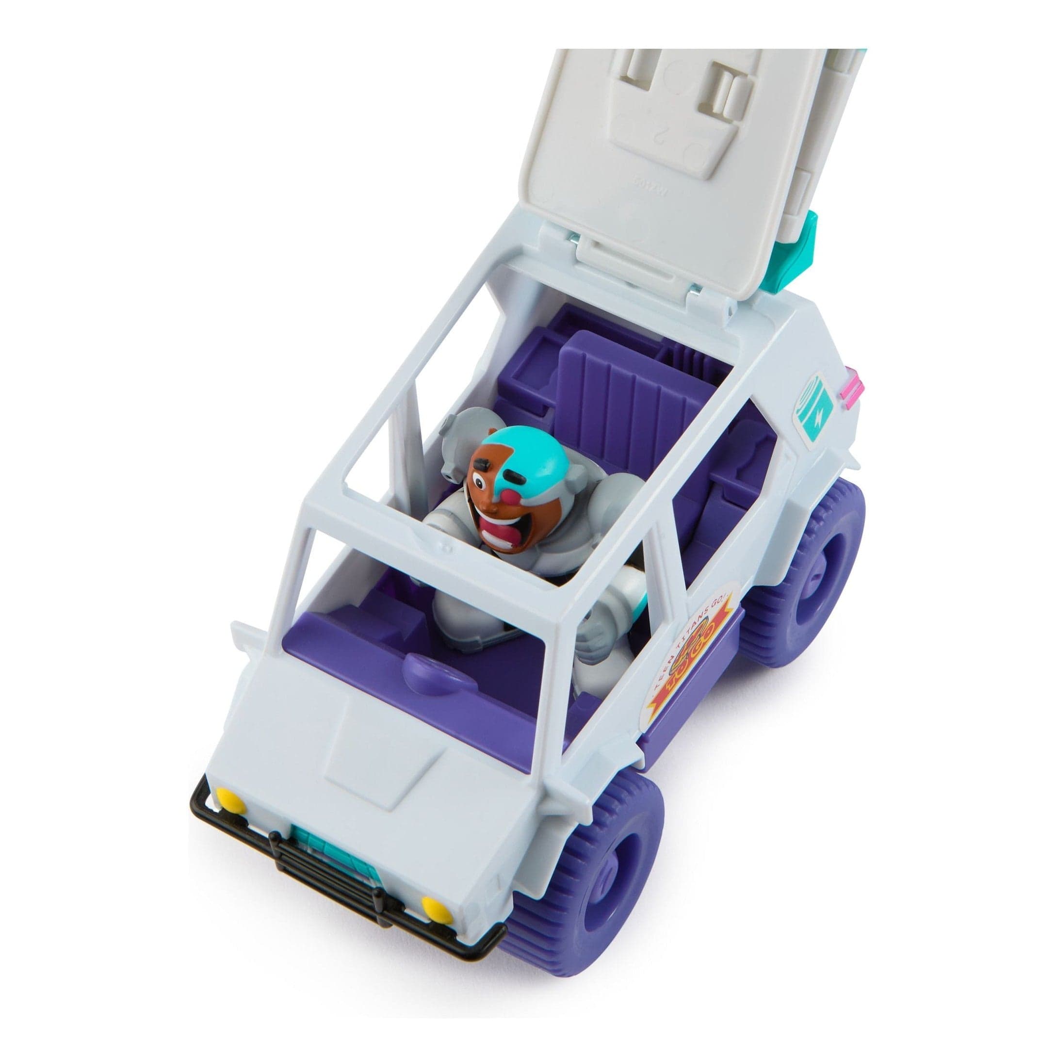 Teen Titans Go TGO VHC T-Car Pizza Launcher 681147024069