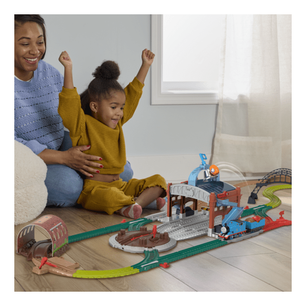 Thomas and Friends Motorised Barrel Delivery Set