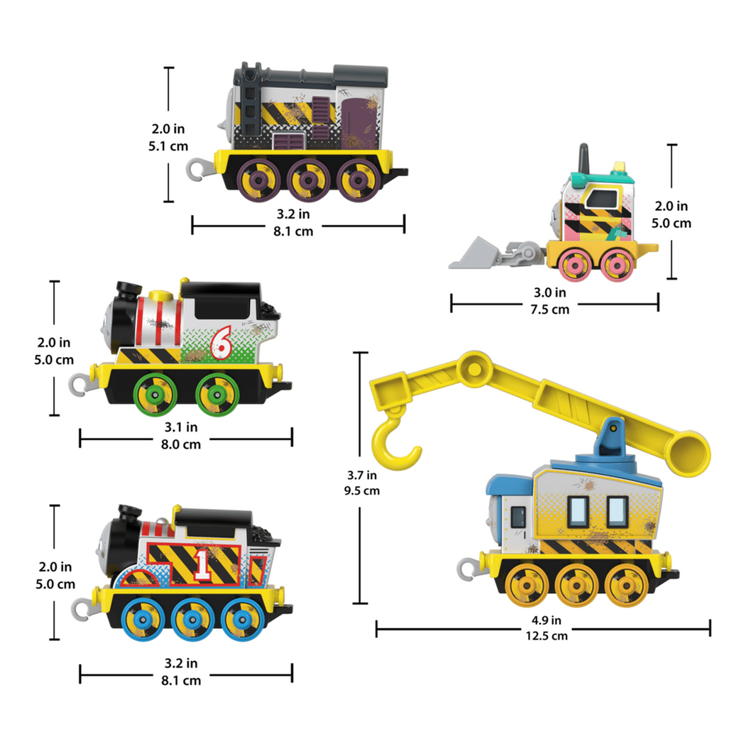 * Thomas & Friends Diecast Construction Crew 5pk