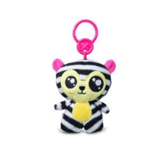 Threadz - Petit Clip-On Plush - Black Stripes/Yellow Belly 885561800937