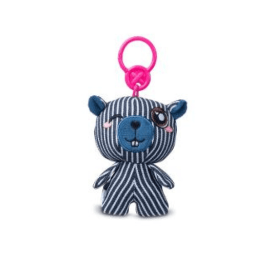 Threadz - Petit Clip-On Plush - Blue/Stripes 885561800937
