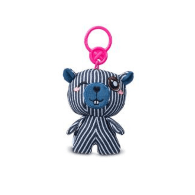 Threadz - Petit Clip-On Plush - Blue/Stripes 885561800937