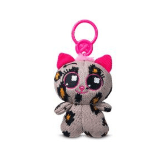 Threadz - Petit Clip-On Plush - Brown/Leopard 885561800937