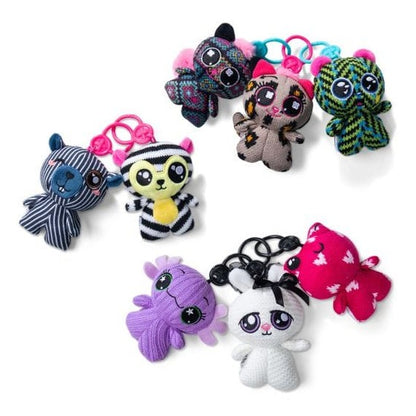 Threadz - Petit Clip-On Plush - Green/Pink ears 885561800937