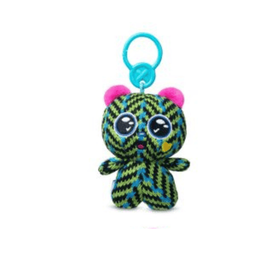 Threadz - Petit Clip-On Plush - Green/Pink ears 885561800937