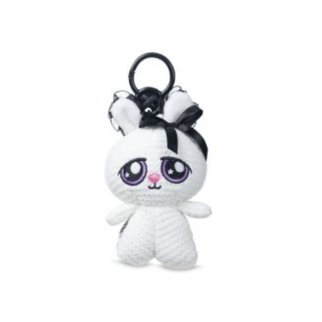 Threadz - Petit Clip-On Plush - White 885561800937