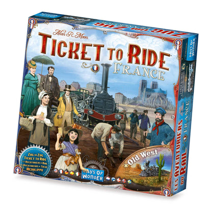 Ticket To Ride France & Old West: Map Collection 824968721285