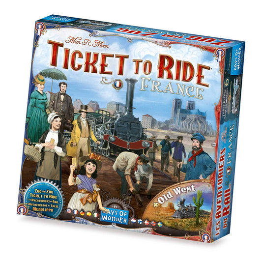 Ticket To Ride France & Old West: Map Collection 824968721285