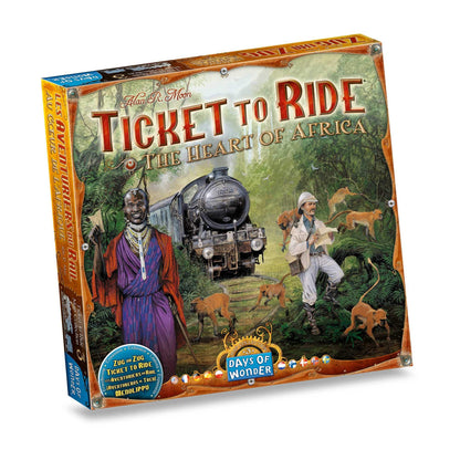 Ticket To Ride Heart of Africa Map Collection Vol 3 824968817742